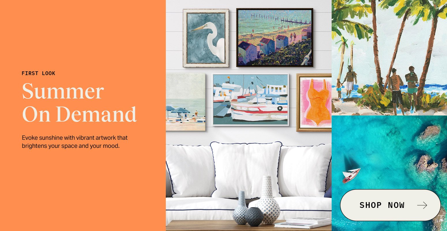 Summer On Demand- Shop Summer Wall Art