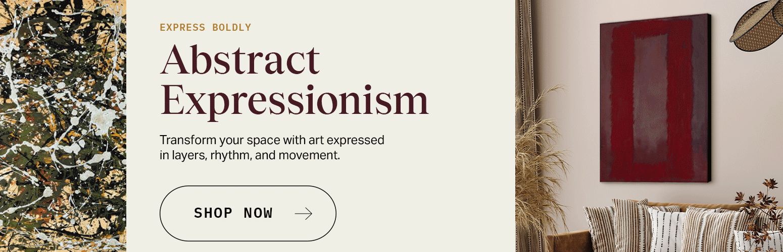 Hero 4 - Shop Abstract Expressionism Wall Art