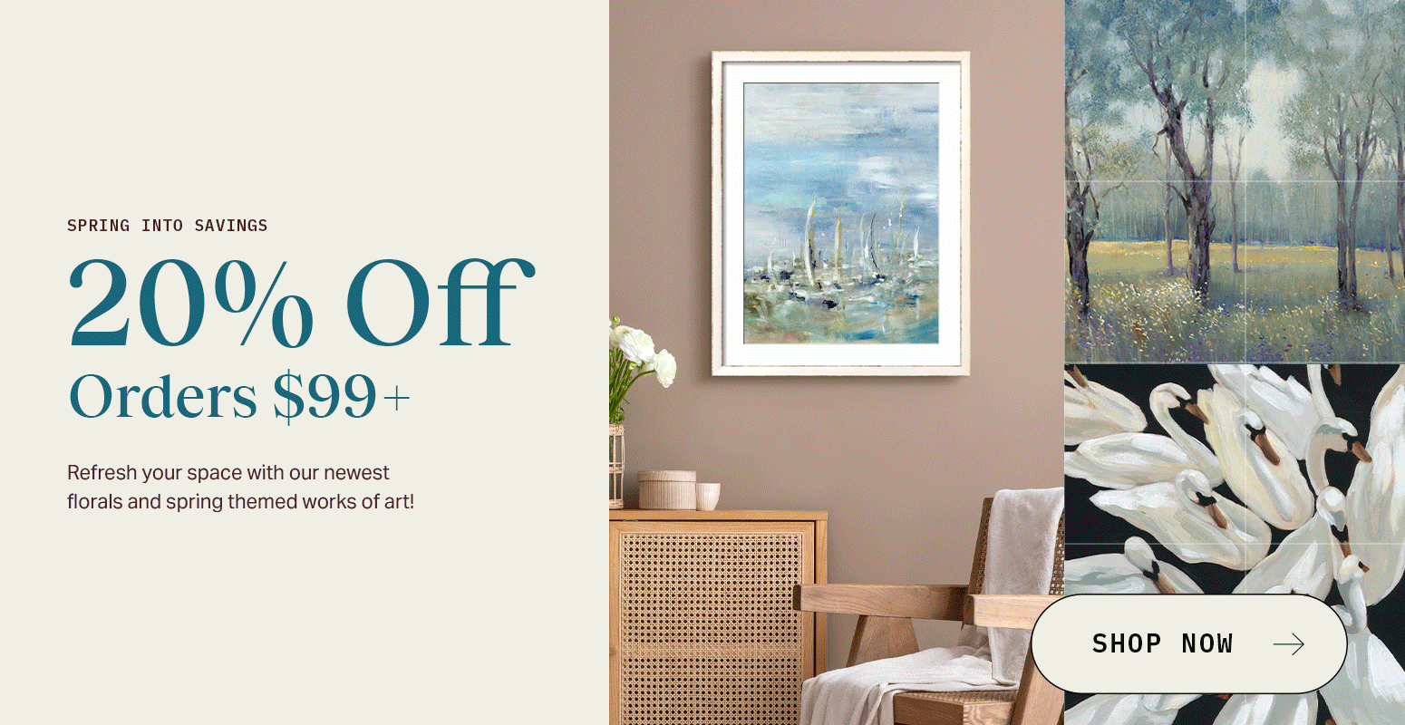 Spring Promo: 20% off orders 99+