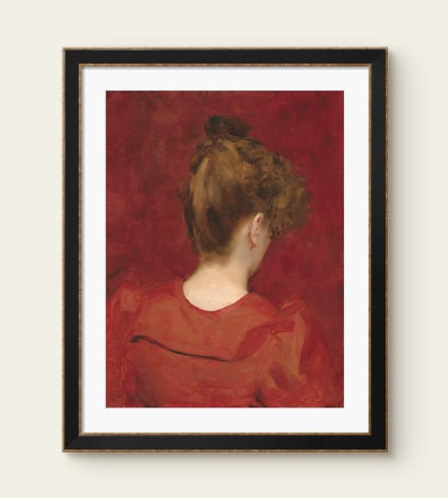 Bordeaux Red Wall Art