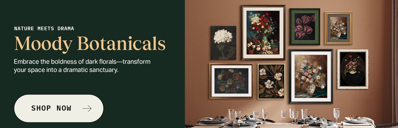 Hero 3 - Shop Moody Botanical Wall Art