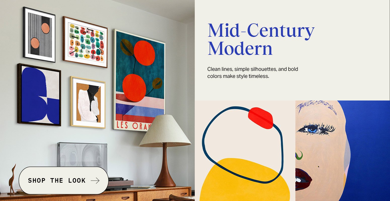 Shop Mid Century Modern Wall Art